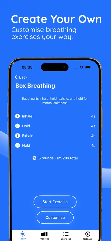 Badges for your breathing milestones